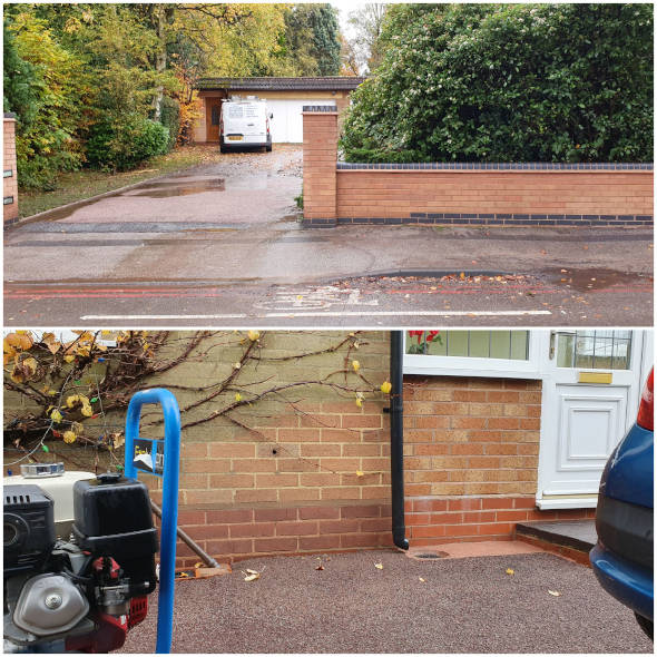 High pressure jet washing in birmingham